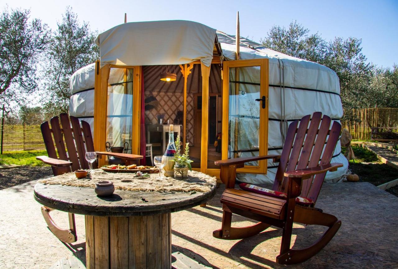 2 Cuori E 1 Yurta Glamping In Tuscany - Adults Only 阿夏诺 外观 照片