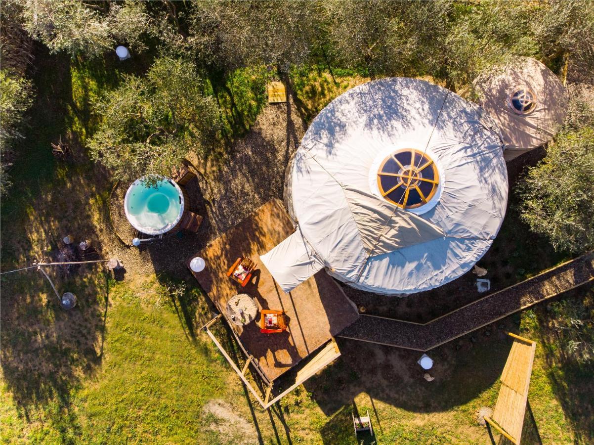 2 Cuori E 1 Yurta Glamping In Tuscany - Adults Only 阿夏诺 外观 照片