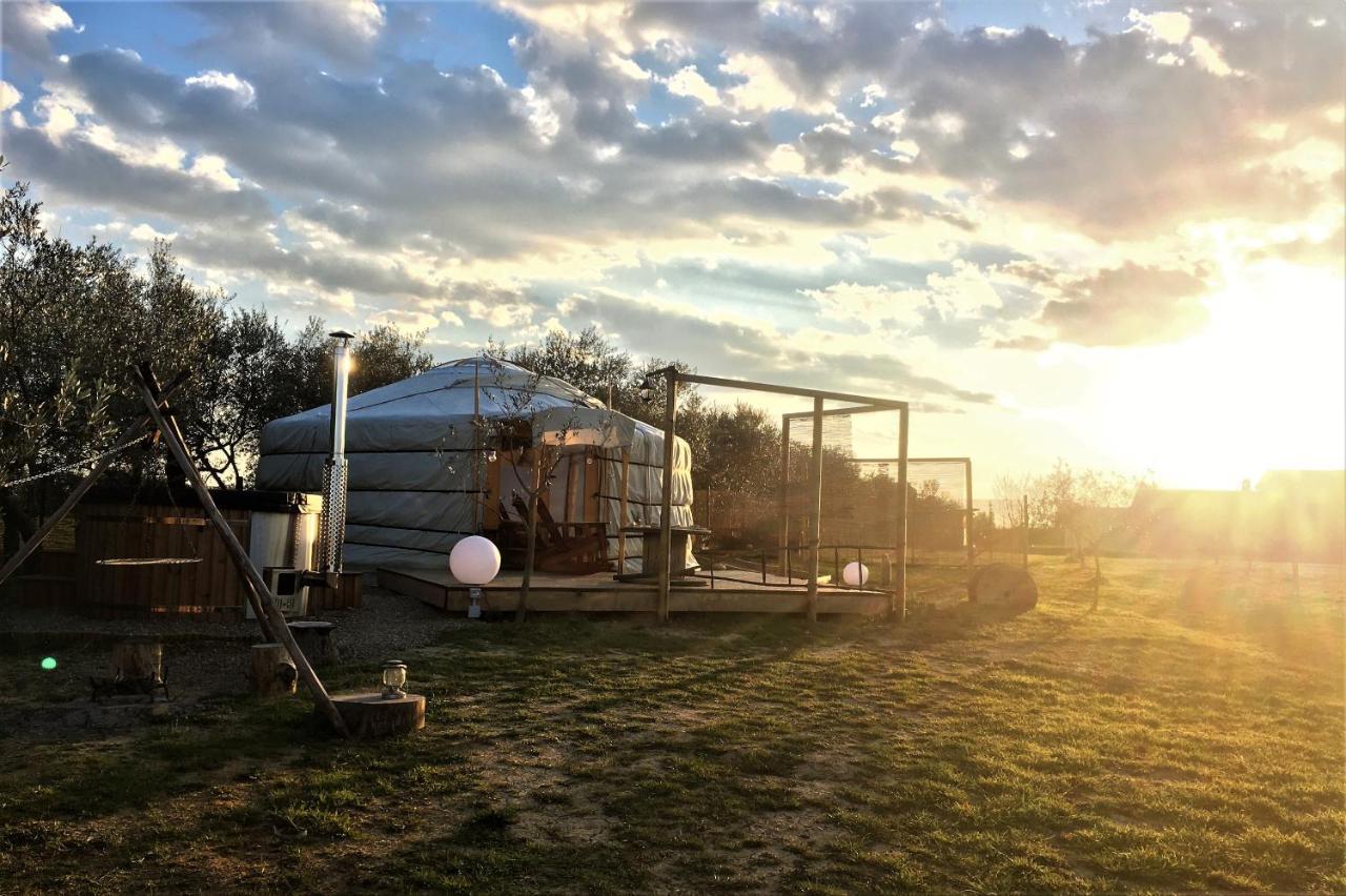 2 Cuori E 1 Yurta Glamping In Tuscany - Adults Only 阿夏诺 外观 照片
